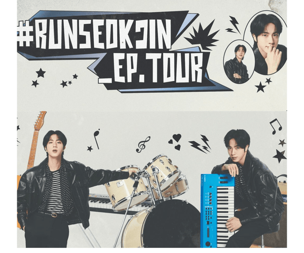 BTS's Jin Reveals His First Solo Fan-Concert Tour: “RUNSEOKJIN_EP BTS's Jin Reveals His First Solo Fan-Concert Tour: “RUNSEOKJIN_EP