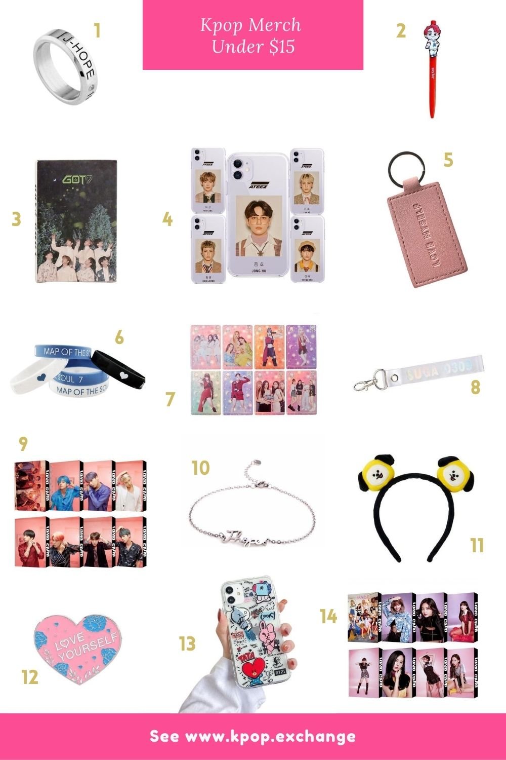 Best Kpop Merch Finds Under $15 – Kpop Exchange