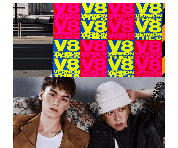 SEVENTEEN's New Subunit THE 8 & VERNON Announces 1st Mini Album