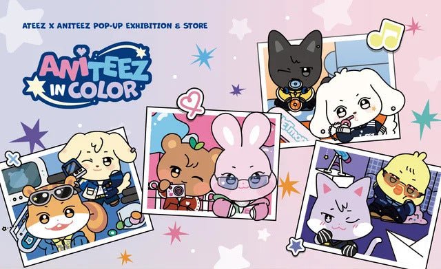 ANITEEZ IN COLOR Official Merch | ATEEZ Pop-Up 2026 – Kpop Exchange