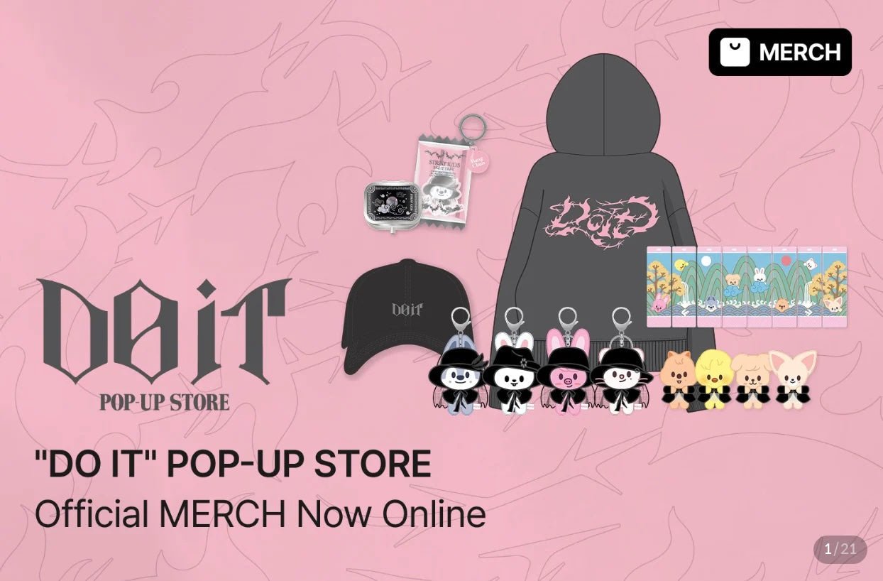 Stray Kids DO IT Pop-Up Merch & Pre-Orders | SKZ DO IT MD – Kpop
