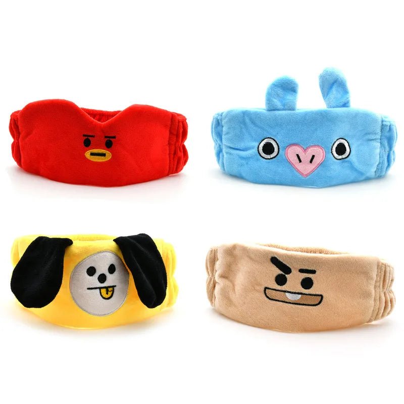 BT21 Character Plush Eye Mask