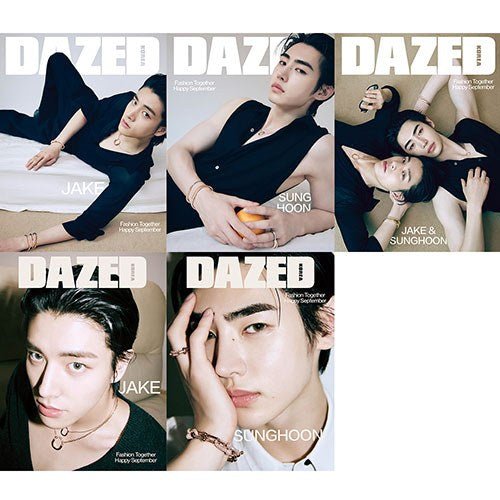 Enhypen Jake & Sunghoon DAZED Magazine 2024.09
