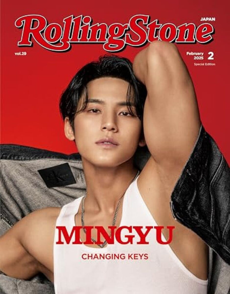 MINGYU Rolling Stone Japan Magazine 2025.02