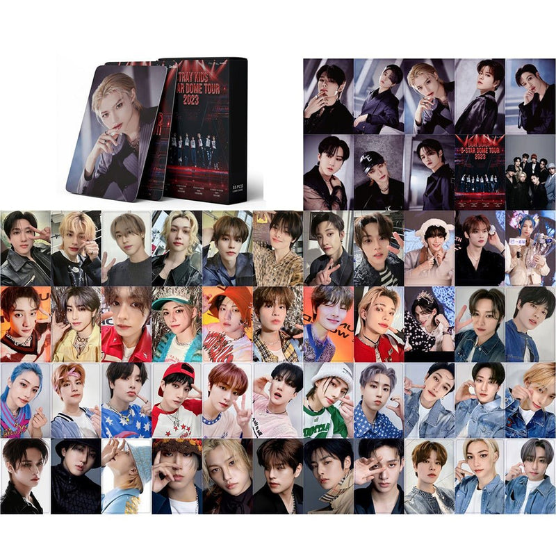 Stray Kids 5-STAR DOME TOUR 2023 Photo Cards (55 Cards)