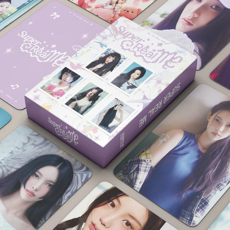 ILLIT Super Real Me Album Photo Cards (55 Cards)