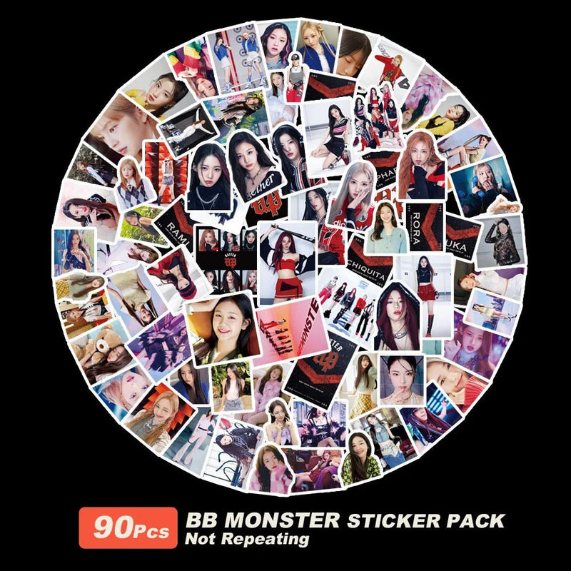 BABYMONSTER Sticker Decals 90pcs
