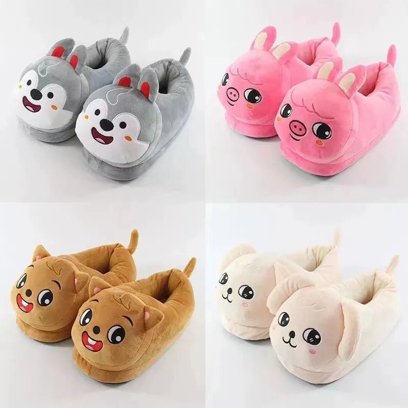 Stray Kids Skzoo Indoor Plush Slippers