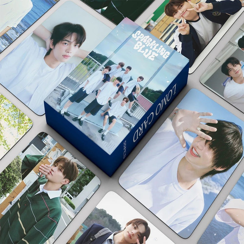 TWS Sparkling Blue Album Photo Cards (55 Cards)