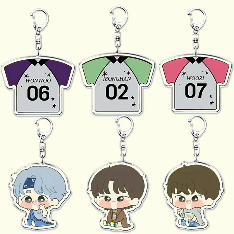 SEVENTEEN Mini Bias Characters Keychains