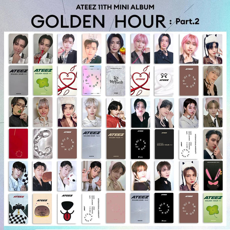 ATEEZ GOLDEN HOUR: Part.2 Photo Cards