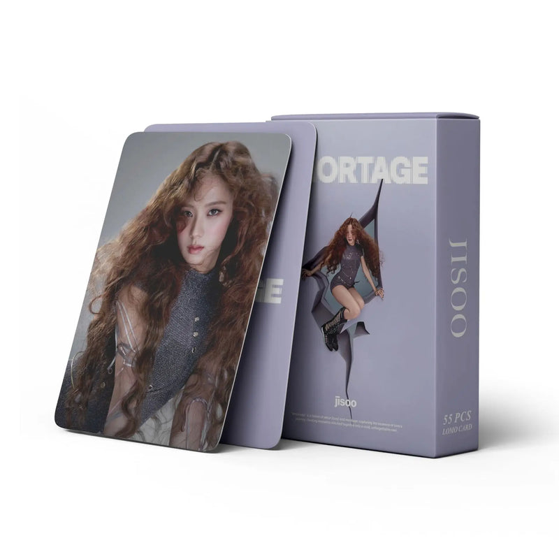 JISOO AMORTAGE Mini Album Photo Cards (55 Cards)