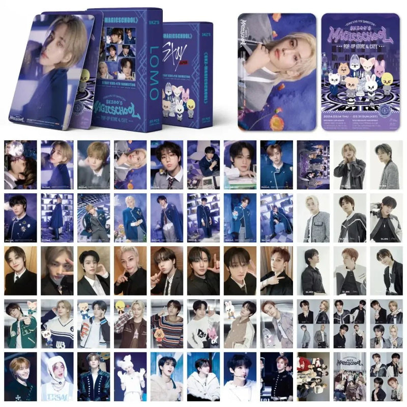 Stray Kids Magic School Photocards (55 Cards)