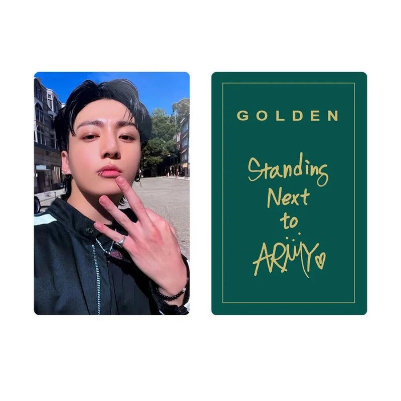 BTS JUNGKOOK GOLDEN CARD