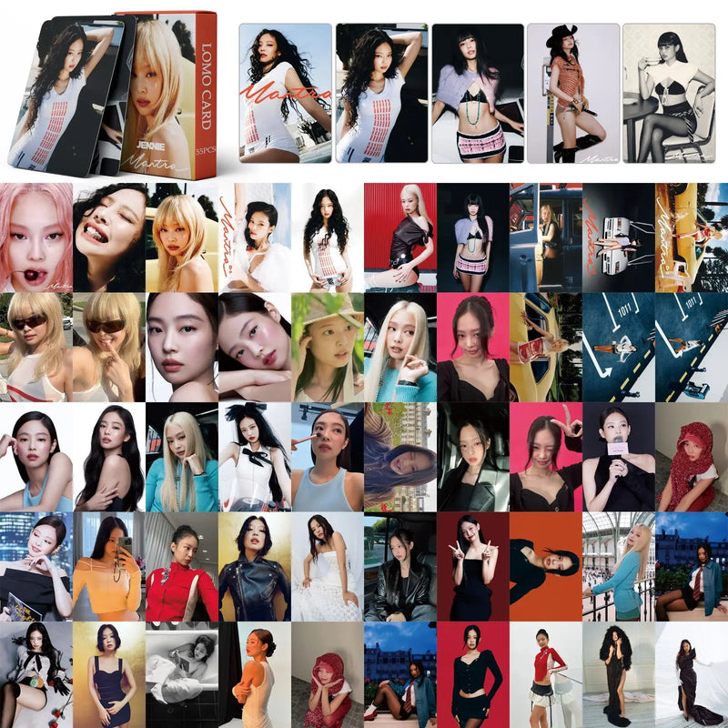 JENNIE Mantra Photocards (55 cards)