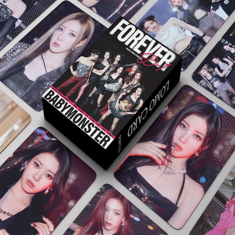 BABYMONSTER FOREVER Album Photocards (55 Cards)