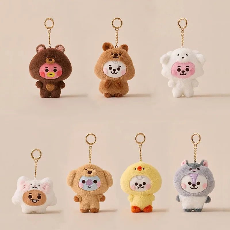 BT21 BABY Zoo Series Plush Doll Charm (Fanmade)