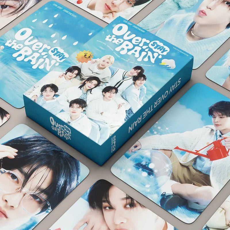 Stray Kids 5th Stay Over The Rain Photocards (55Pcs/Set)