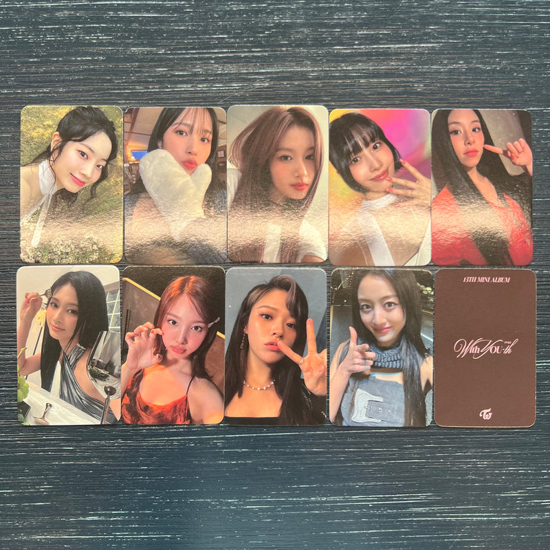 Twice With YOU-th Digipack Music Korea Pre-Order Benefit Photocard