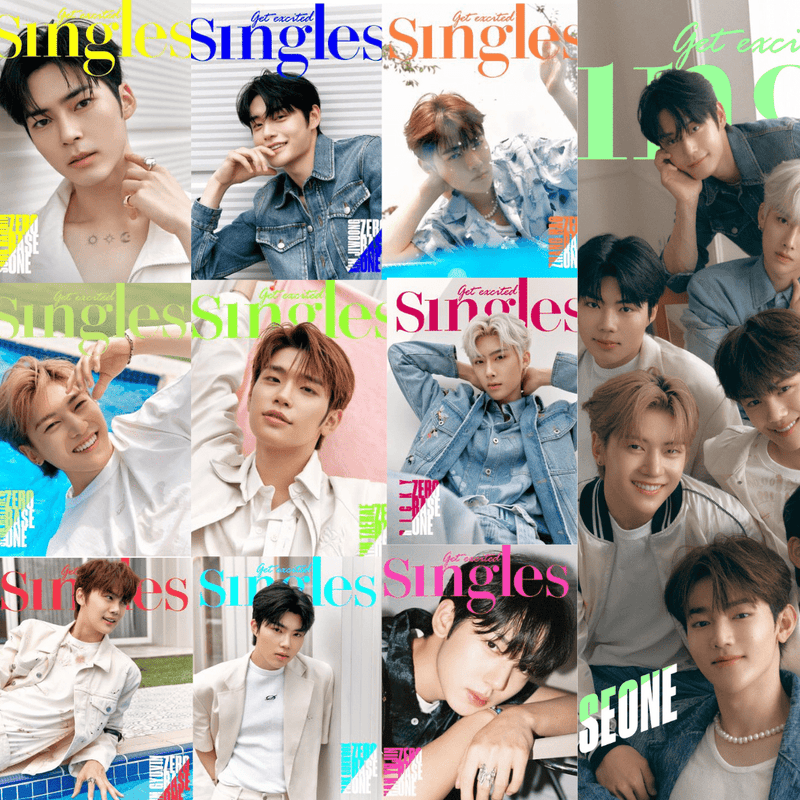 ZEROBASEONE Singles Magazine 2023.08