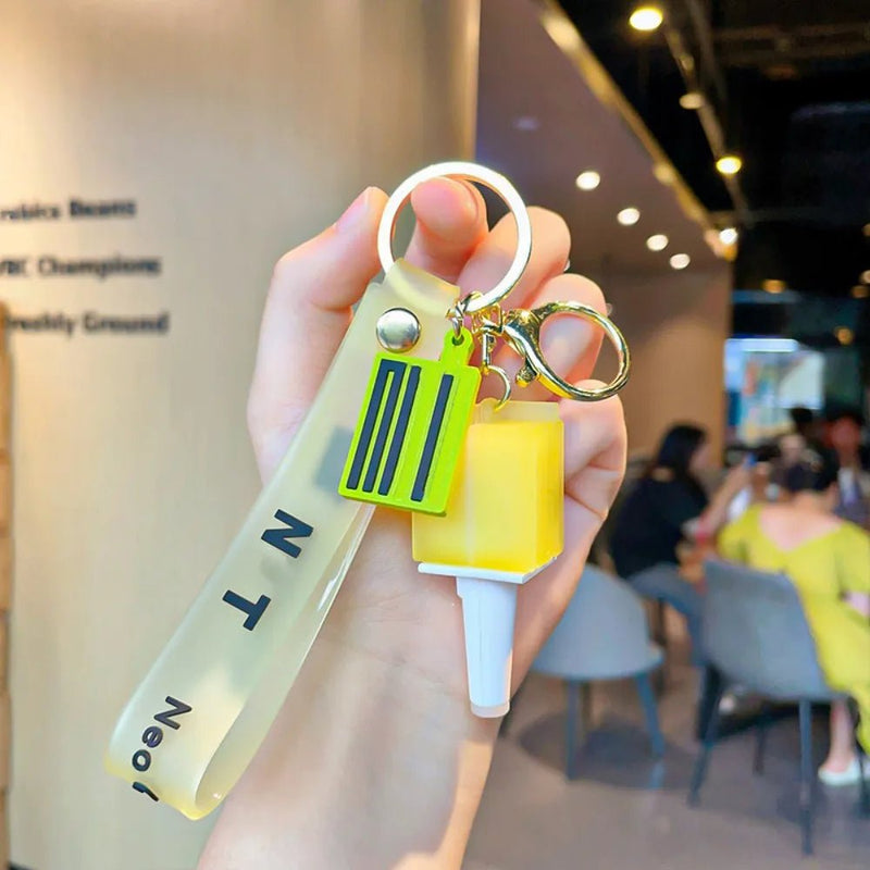 NCT Lightstick Keychain