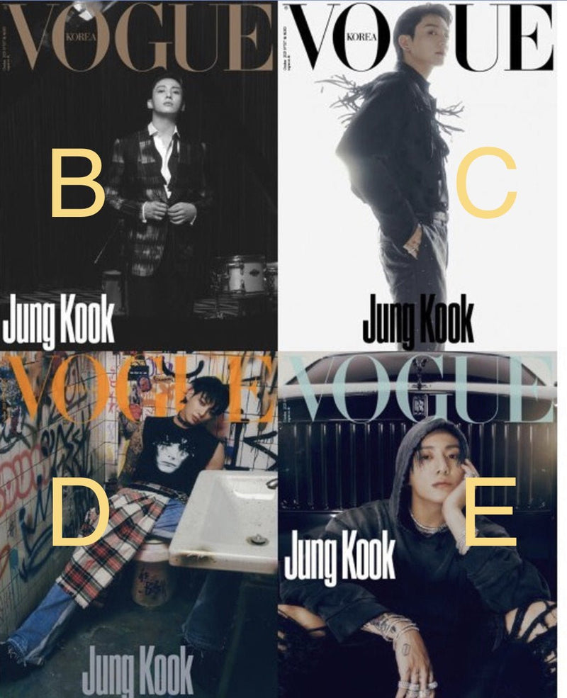 BTS Jungkook Magazine Vogue 2023-10