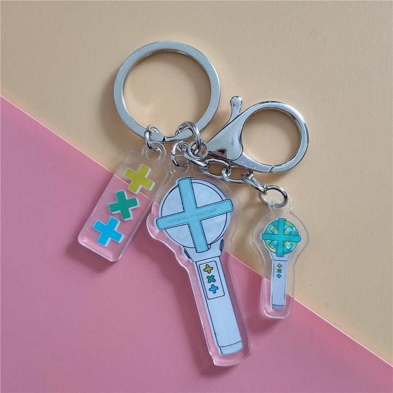 TXT Lighstick Pendant Keychain