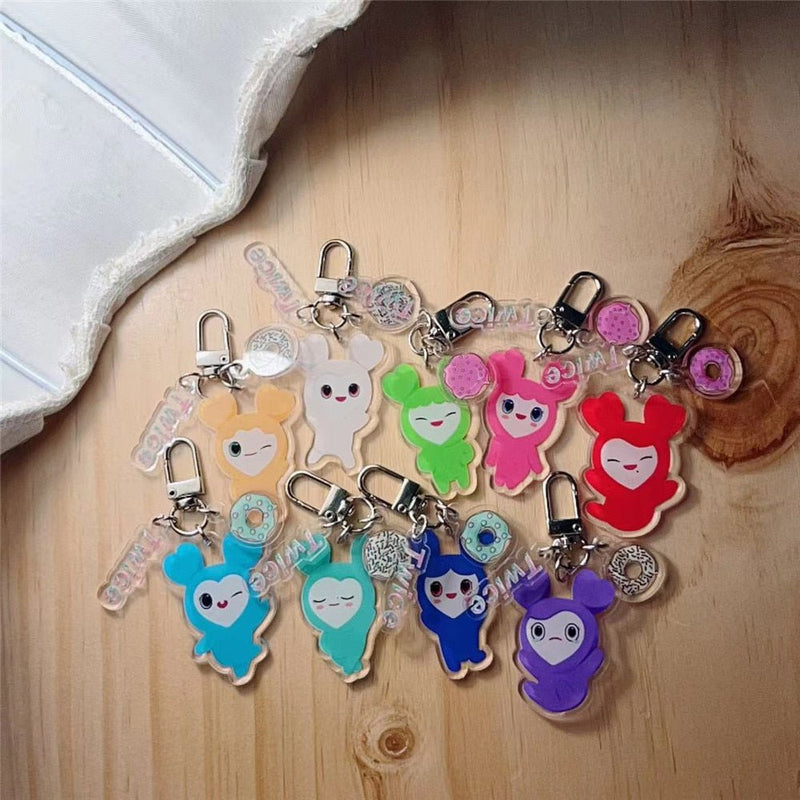 Twice Lovely Plush Pendant Keychain