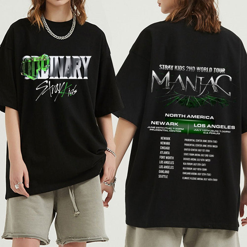 Stray Kids Maniac World Tour T-Shirt