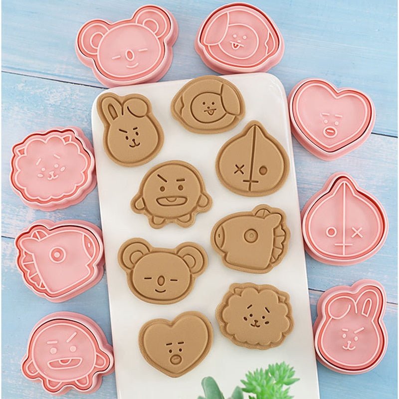 BTS BT21 Character Cookie Cutter