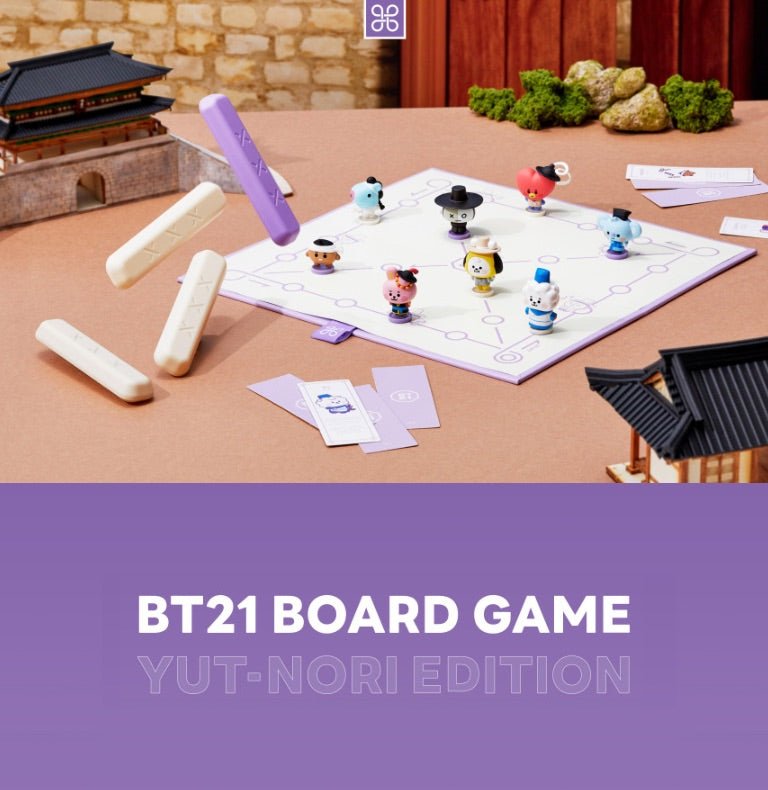 BT21 Board Game Yutnori Edition