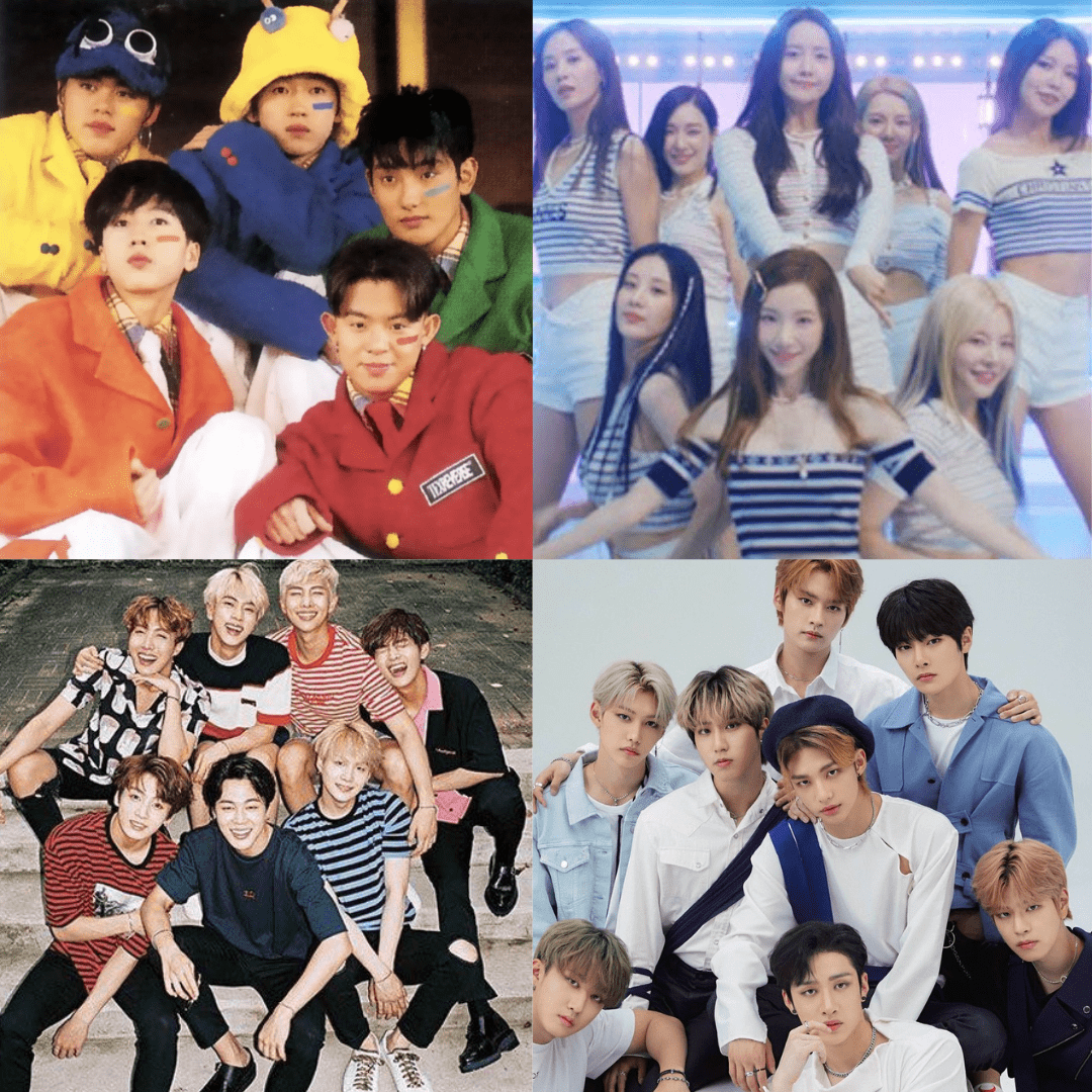 4 Generations of K-Pop