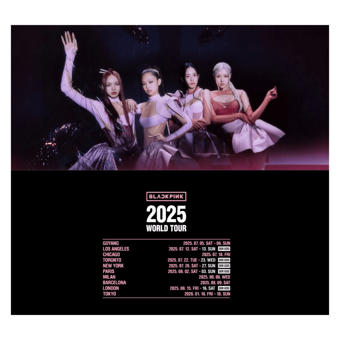 BLACKPINK Announces Their 2025 World Tour