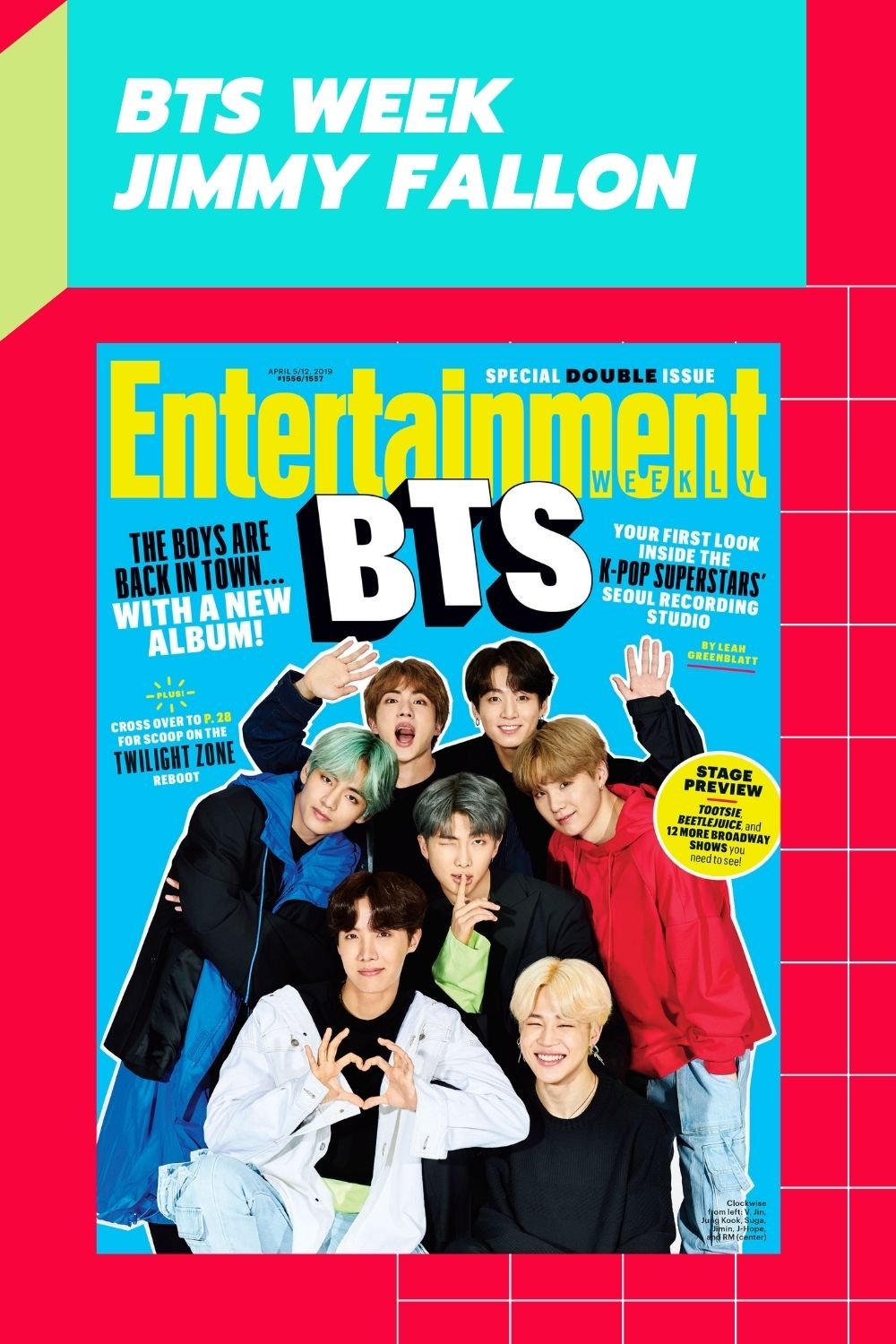 BTS Week on Jimmy Fallon