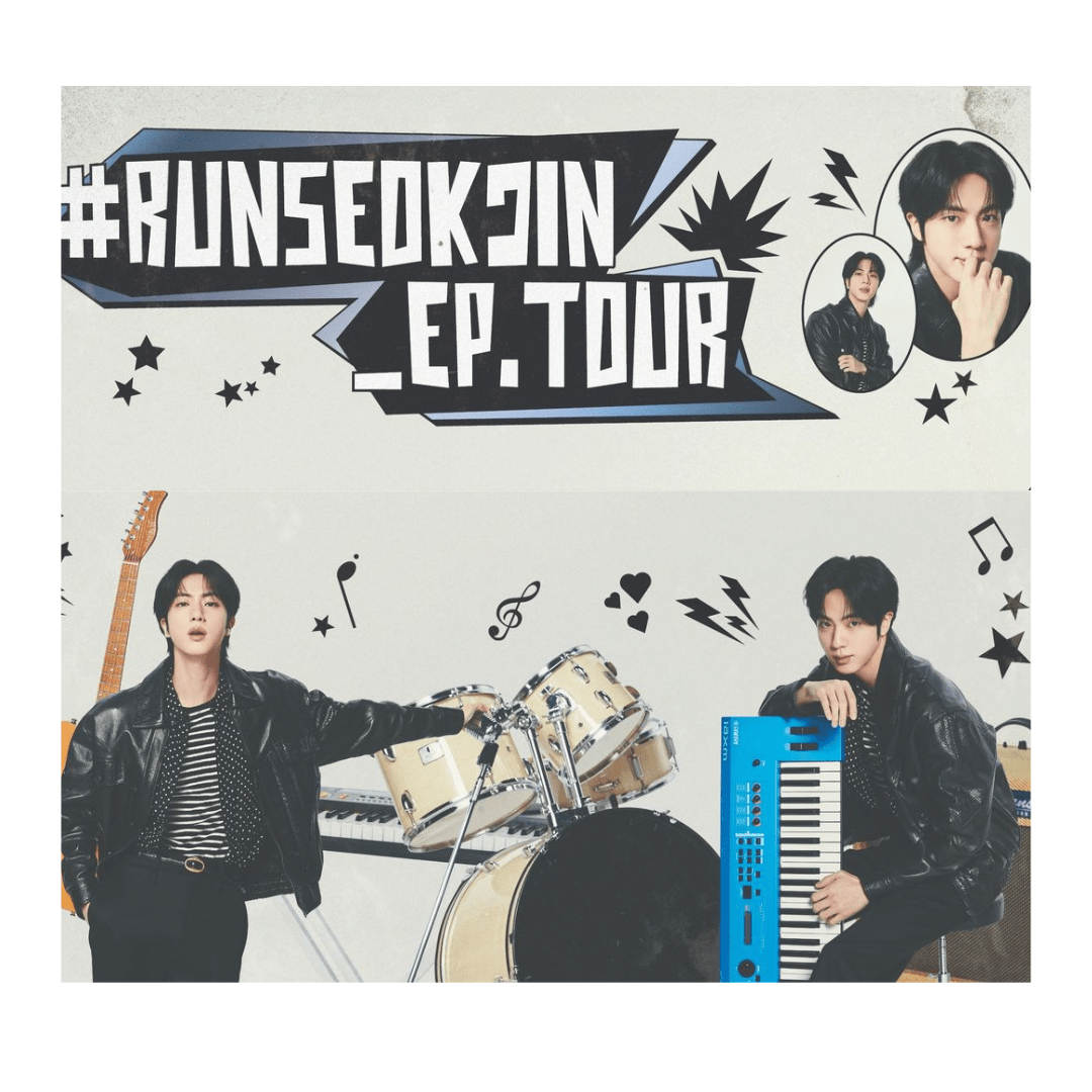 BTS’s Jin Reveals His First Solo Fan-Concert Tour: “RUNSEOKJIN_EP.TOUR”