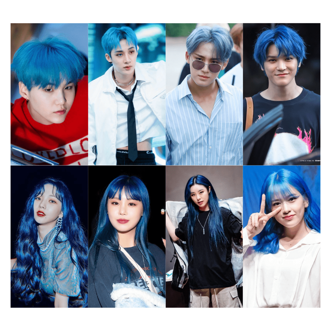 The Ultimate List Of 30+ K-Pop Idols Who SLAY Blue Hair