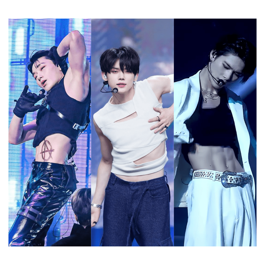 These 9 Male Idols Are Serving Tiny Waist Goals