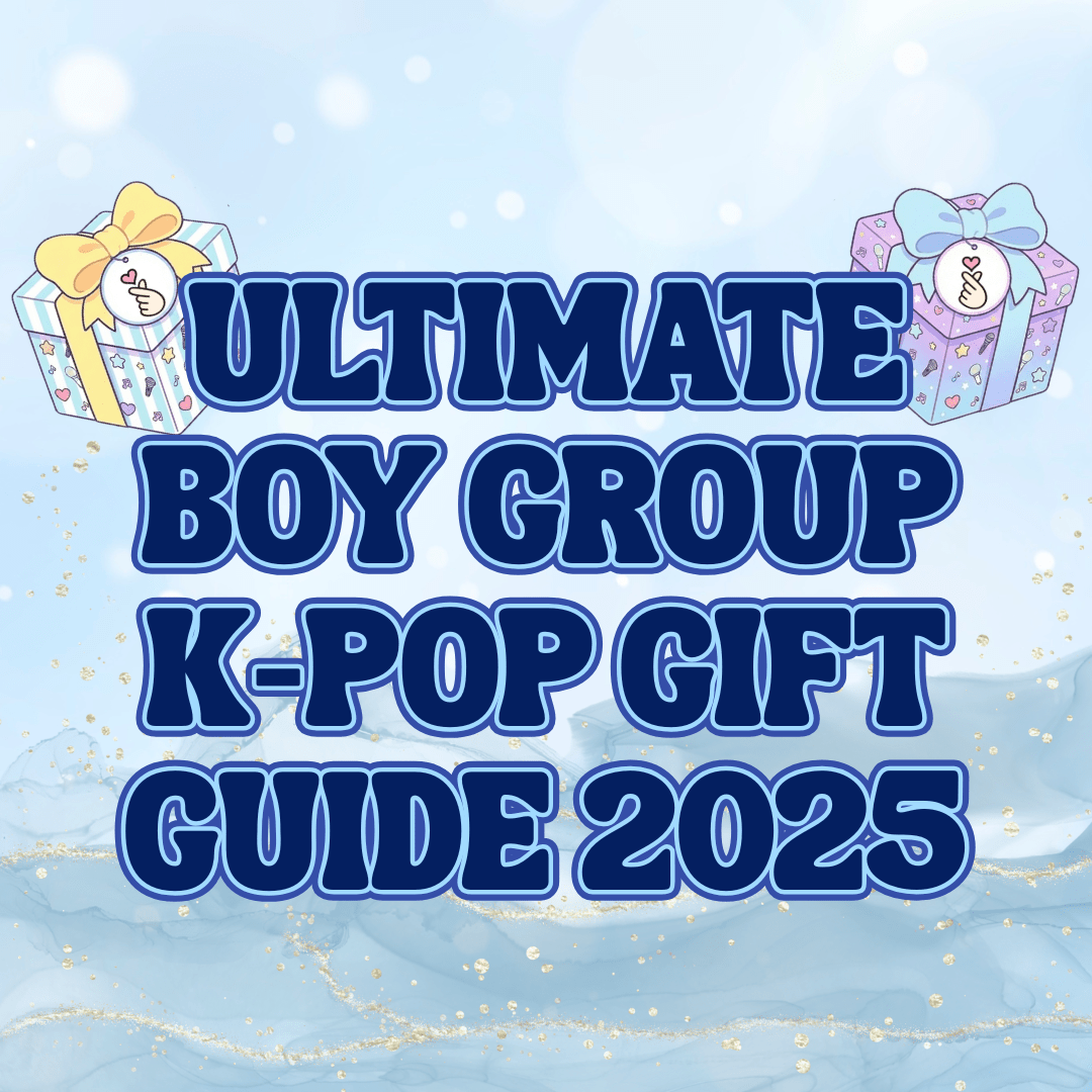 Ultimate Boy Group K-pop Gift Guide 2025