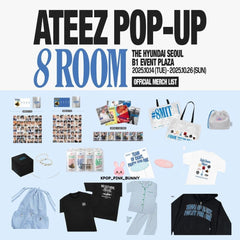 ATEEZ 8ROOM Pop-Up Merch - Kpop Exchange