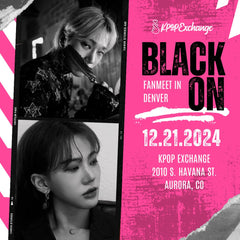 Black On Fanmeet merch Aurora