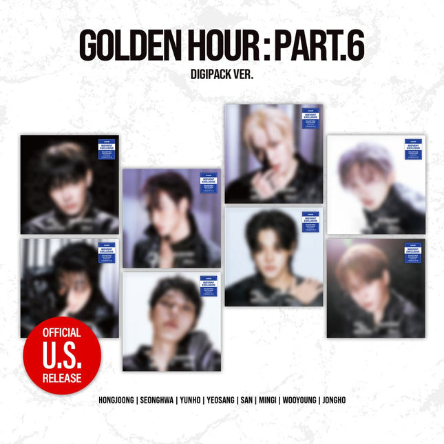 2-1 ATEEZ-GH6 Digipack 82EVENT Thumbnail K-pop stores SET