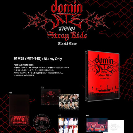 Stray Kids World Tour In Japan Blu-Ray Dominate Japan 