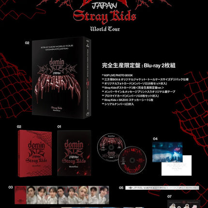 Stray Kids World Tour In Japan Blu-Ray Dominate Japan