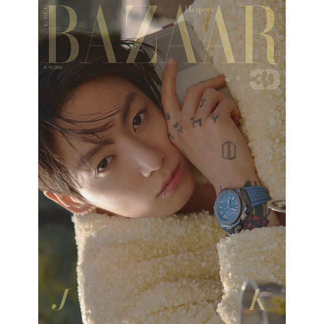 BTS Jungkook Harper's Bazaar Korea June 2026 Pre-Order Version A