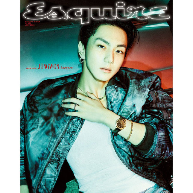 Enhypen Jungwon Ni-Ki Esquire Korea Magazine July Issue 2026 Pre-Order A Version