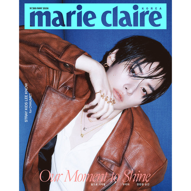 Stray kids lee know marie claire korea may issue 2026