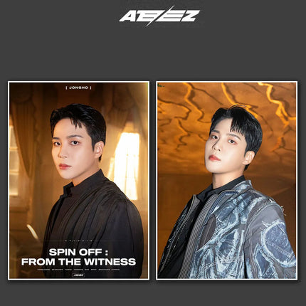 ATEEZ SPIN OFF: FROM THE WITNESS HD Photo Posters (2Pcs/Set)