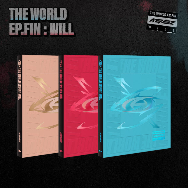 ateez the world ep.fin will 2nd full album Set Photobook Version
