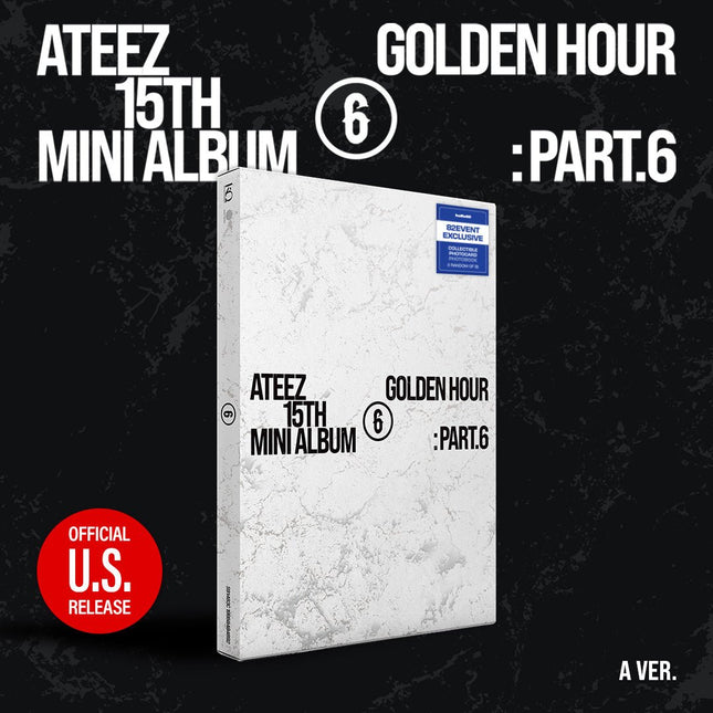 ATEEZ GOLDEN HOUR Part.6 Photobook 82EVENT Exclusive – A version cover