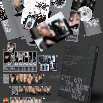 ATEEZ GOLDEN HOUR Part.6 Photobook 82EVENT Exclusive – Z version packaging and inclusions